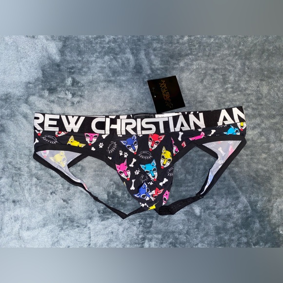 Andrew Christian Puppy Play Jock-Thong w/ Almost Naked - Picture 4 of 7